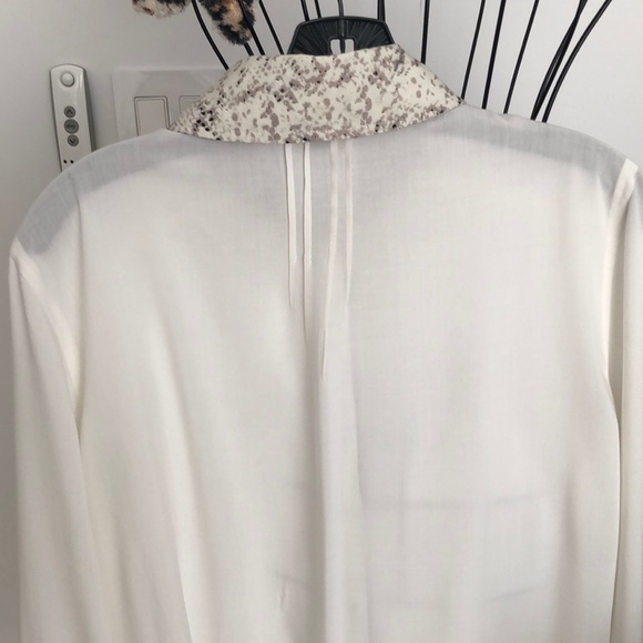 SNAKE PRINT FITTED COLOR SHIRT - Picture 3 of 4